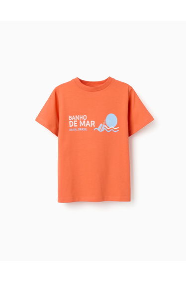 Tshirt Ss Jersey, Dark Orange