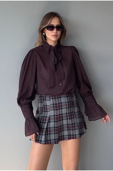 Burgundy Shirt