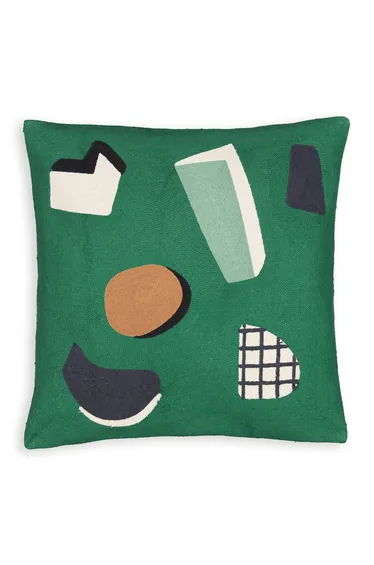 Walter Graphic 45 x 45cm 100% Cotton Cushion Cover