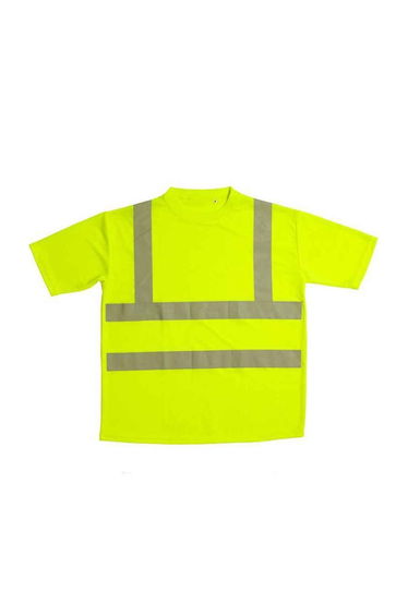 Warrior Unisex Adult Hi-Vis T-Shirt - Fluorescent Yellow