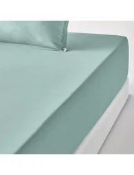 35cm 100% Cotton Percale 200 Thread Count Fitted Sheet