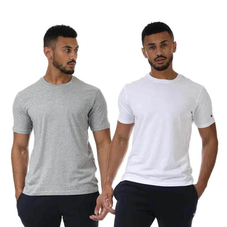 Men's Champion Legacy 2 Pack T-Shirt in White