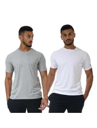 Men's Champion Legacy 2 Pack T-Shirt in White
