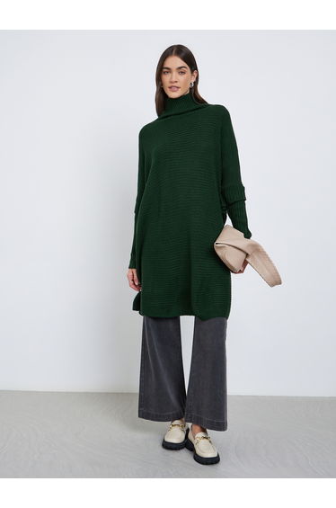 Oversized Longline Chunky Knit Sweater