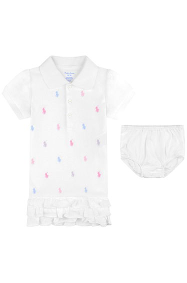 Baby Girls Schiffli Dress
