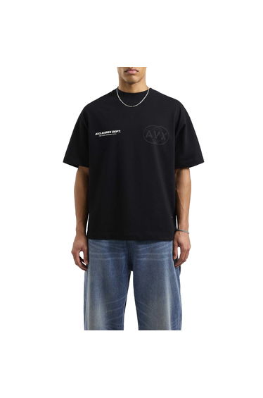 AVX Mens Endure Back Print T-Shirt - Black