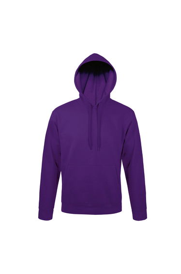 SOLS Snake Unisex Hooded Sweatshirt / Hoodie - Dark Purple
