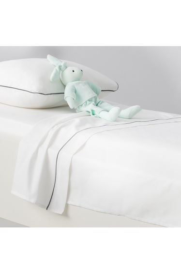 Baby's Plain Cotton Flat Sheet