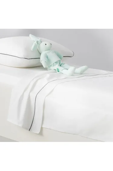 شرشف سرير أطفال  قطن بحواف