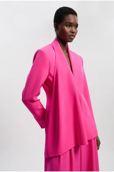 Petite Soft Tailored Single Breasted Blazer