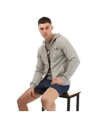 Men's New Balance Classic Core Full-Zip Hoodie in Grey - 1