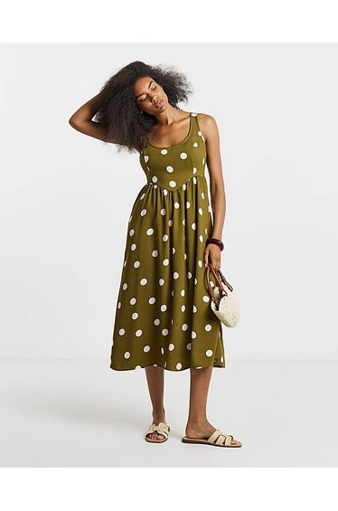 Simply Be Angled Waist Detail Dress