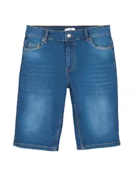 Denim Bermuda Shorts - 2