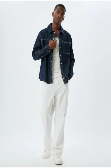 Dark Indigo Mens Adult Jacket