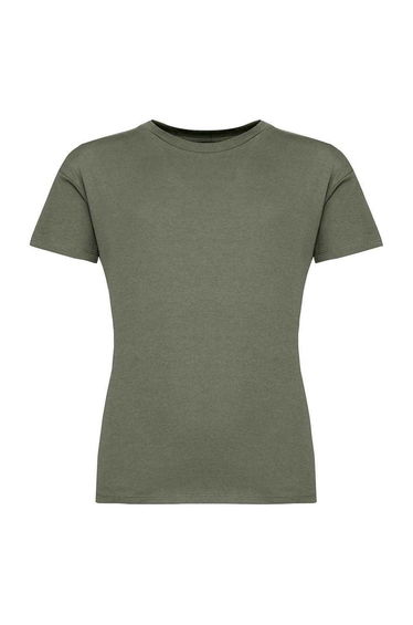 Native Spirit Childrens/Kids Oversized T-Shirt - Khaki Green