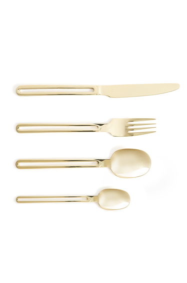 Atvira 24-Piece Stainless Steel Cutlery Set