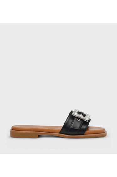 Anne Klein Capara Accessory Detail Flat Sandals