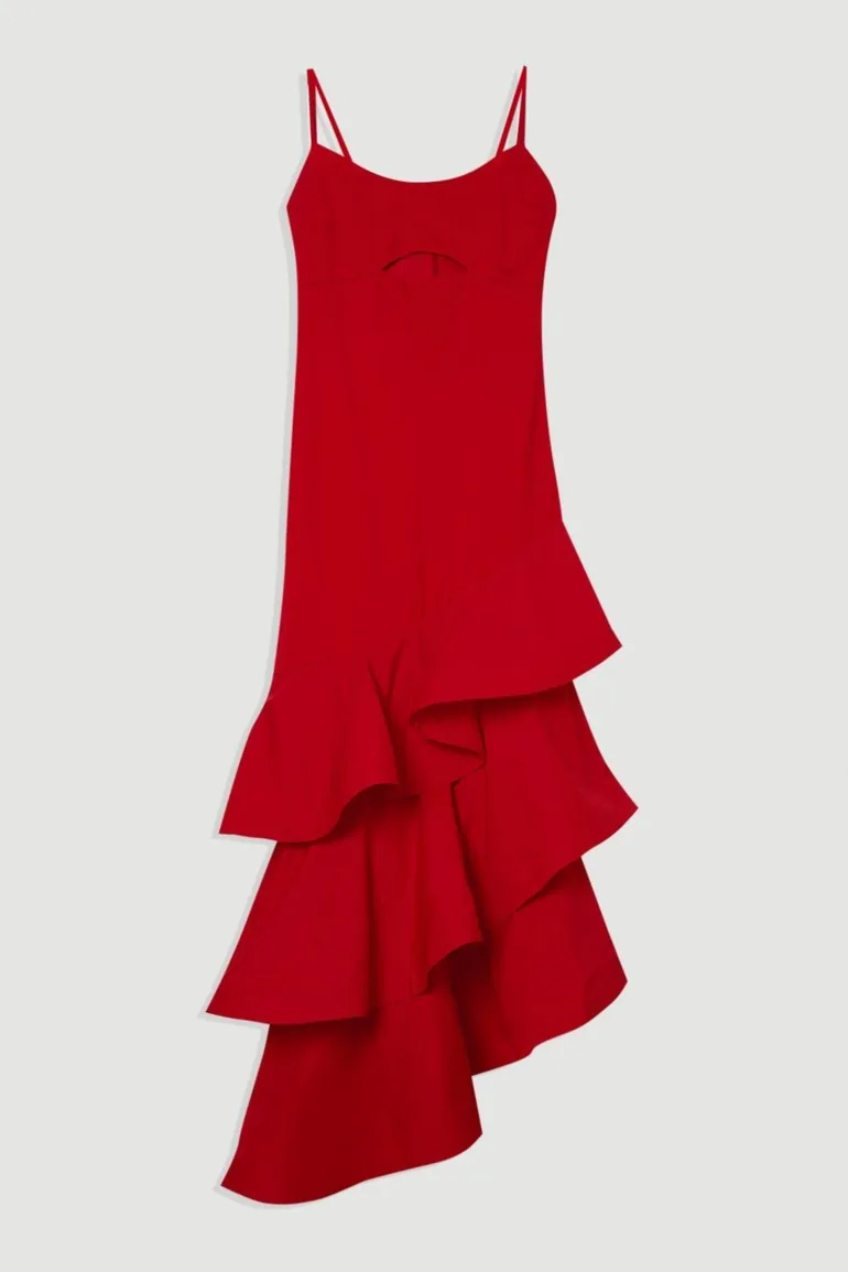 open lace back dress Karen Millen main image 1