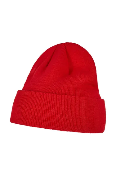 Adults Unisex Heavy knit Beanie - Red