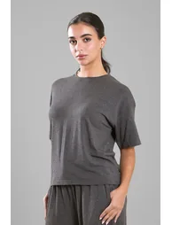 Short Sleeve Relaxed Fit Top - 1
