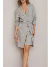 Cotton Long Sleeve Bathrobe