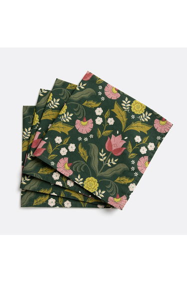 Set of 4 Suzanna Napkins in Washed Cotton