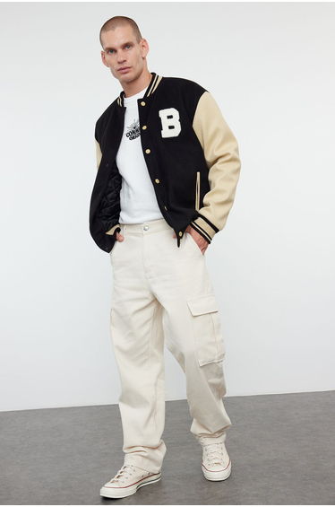 Taş Men's Cargo Pocket Baggy Trousers