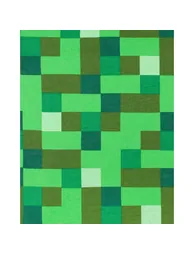 Minecraft Childrens/Boys Creeper Character Hoodie - Pixel Green - 2