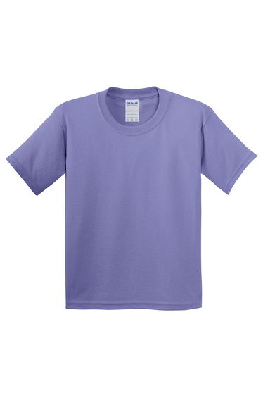 Gildan Youth Unisex Heavy Cotton T-Shirt - Violet