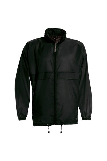B&C Sirocco Mens Lightweight Jacket / Mens Outer Jackets - Black