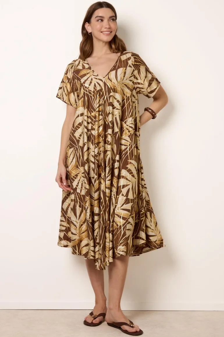 oversized kimono dress CECILIA oversized kimono sleeve maxi dress in purple M/L