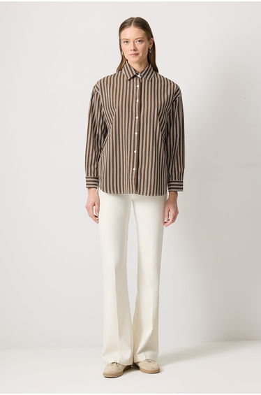 RELAX FIT STRIPED SHIRT