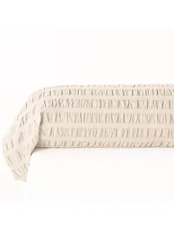 Seersucker 100% Cotton 144 Thread Count Bolster Pillowcase