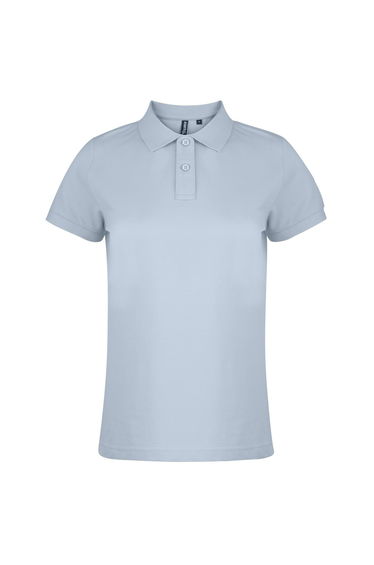 Asquith & Fox Womens/Ladies Plain Short Sleeve Polo Shirt - Turquoise