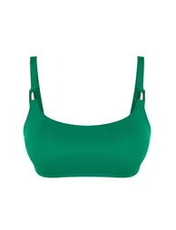 Green Bralette Accessory Bikini Top - 2