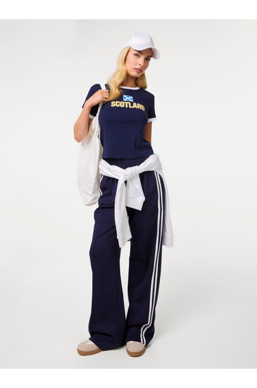 Scotland Embellished Football T-Shirt
