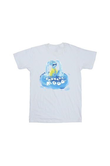 Elemental Boys Crying Cotton T-Shirt - White