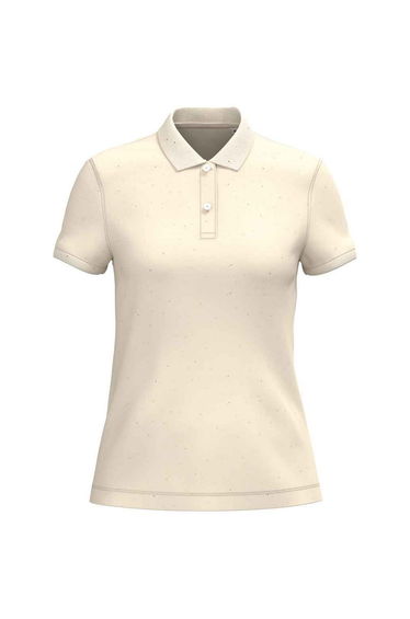Native Spirit Womens/Ladies Pique Polo Shirt - Raw Natural