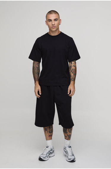 Essential Jersey Jort - black