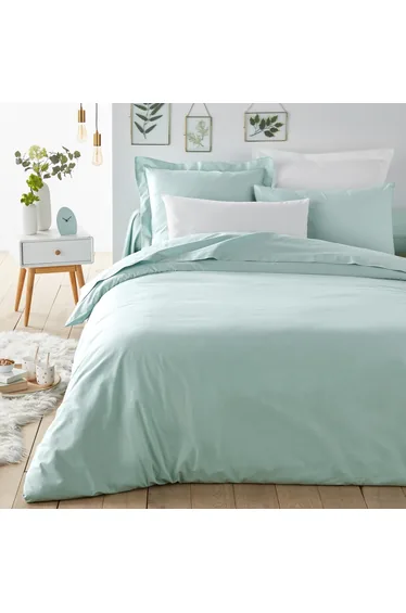 شرشف سرير قطن سادة