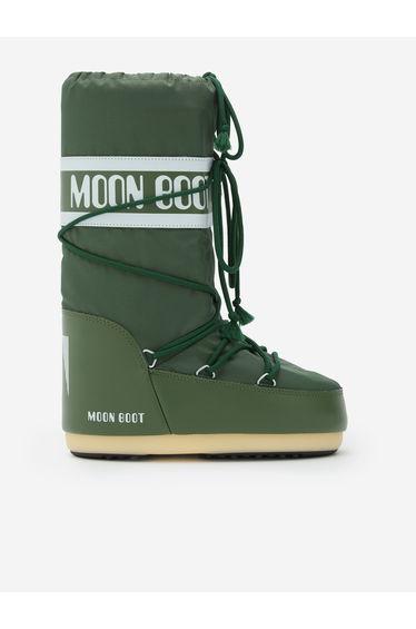 Moon Boot Kids Icon Boots in Green