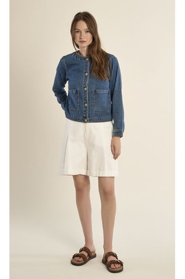 Long Sleeve Denim Jacket