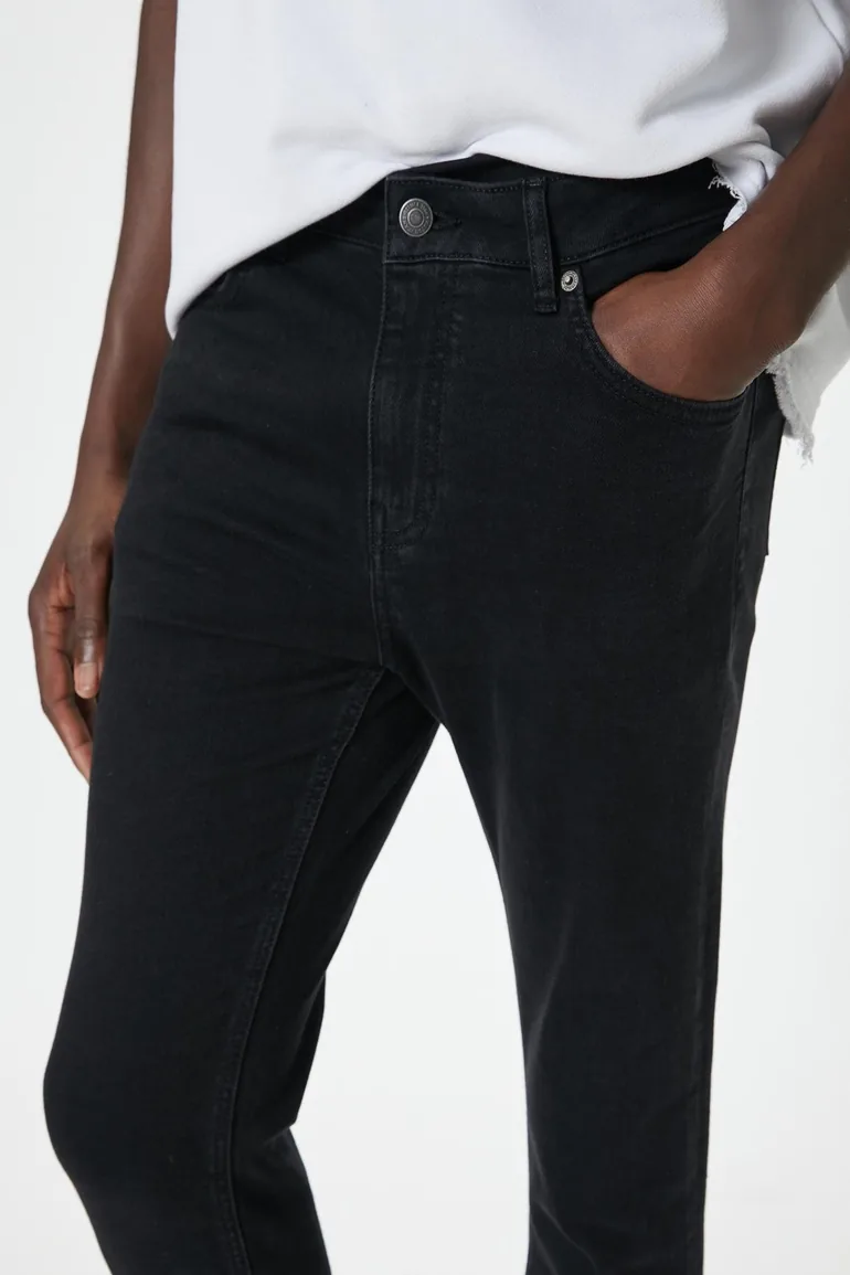 Men's Black Jeans - 4