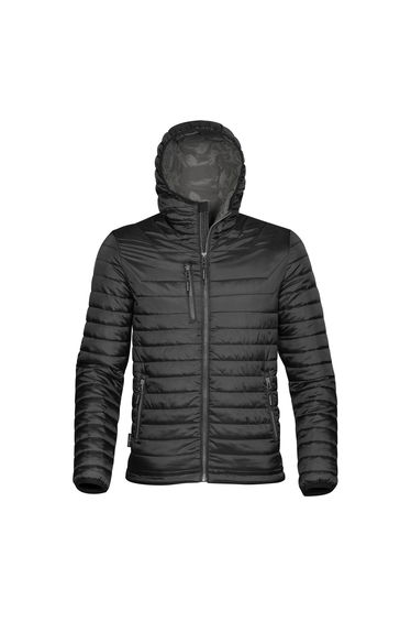 Stormtech Mens Gravity Thermal Shell - Black/Charcoal