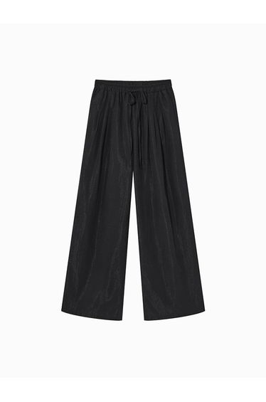 Women's Solid Colored Flowy Pants