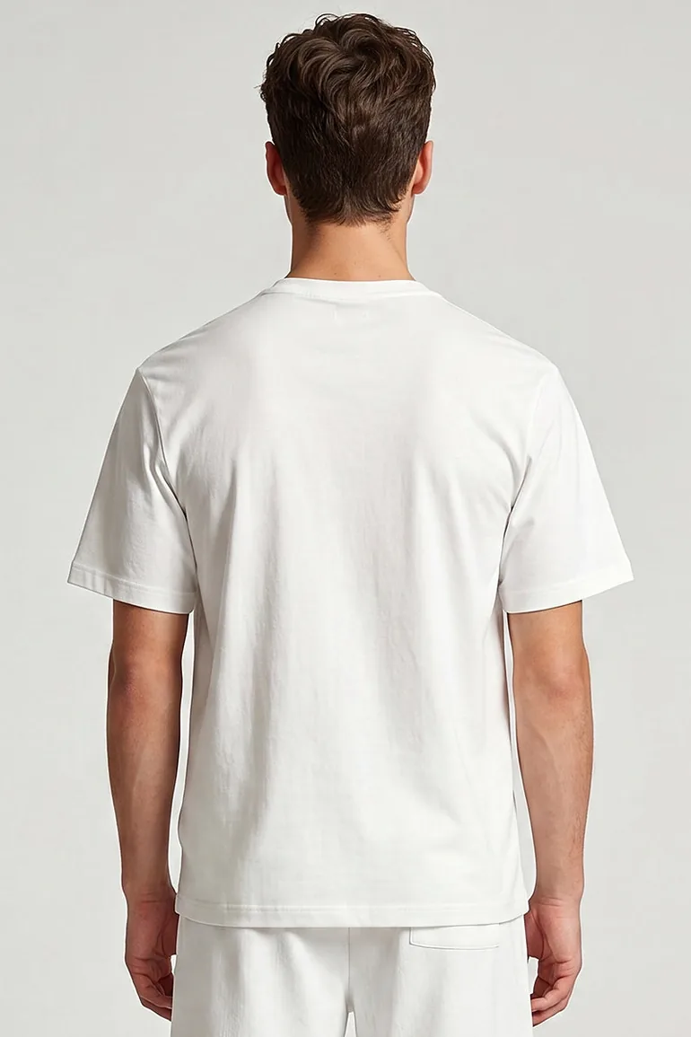 Crew Neck Short Sleeve T Shirt - 2