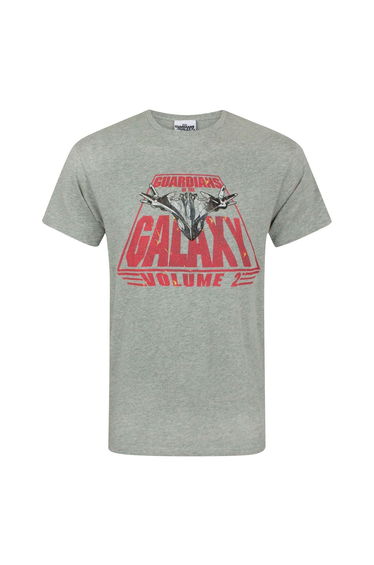 Guardians Of The Galaxy Mens Vol 2 T-Shirt - Grey
