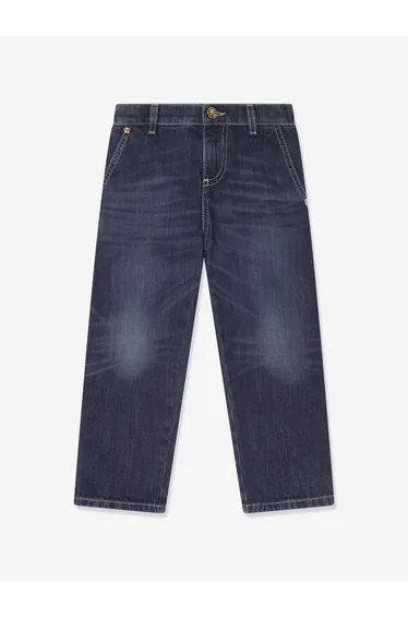 Boys Slim Fit Jeans in Blue