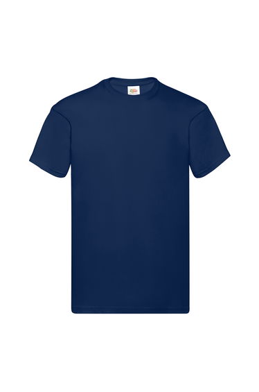 Fruit Of The Loom Mens Original Short Sleeve T-Shirt - Navy