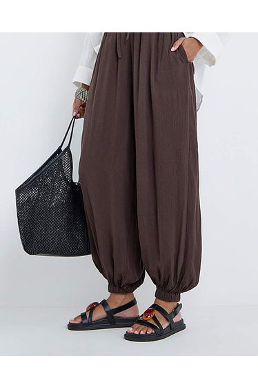 Trim Detail Sandals Wide